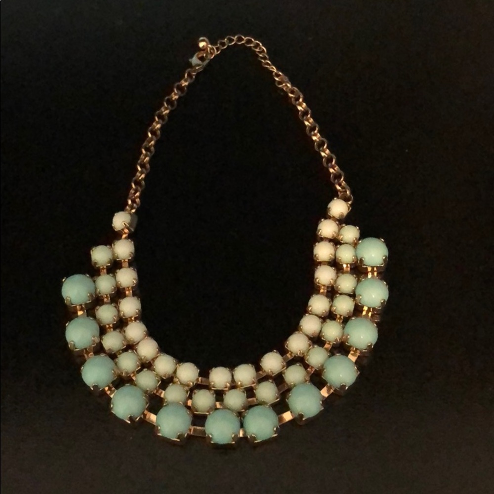Francesca’s teal necklace